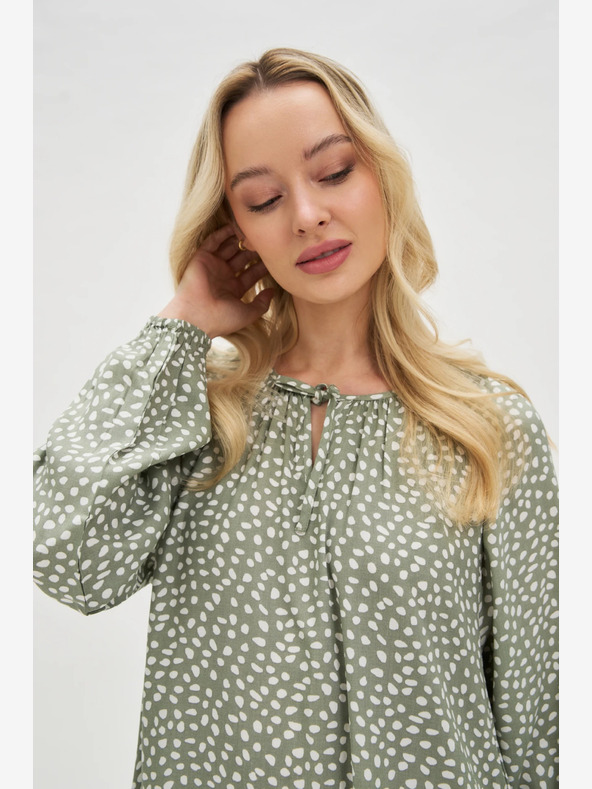 Moodo Dámské zelené šaty Moodo