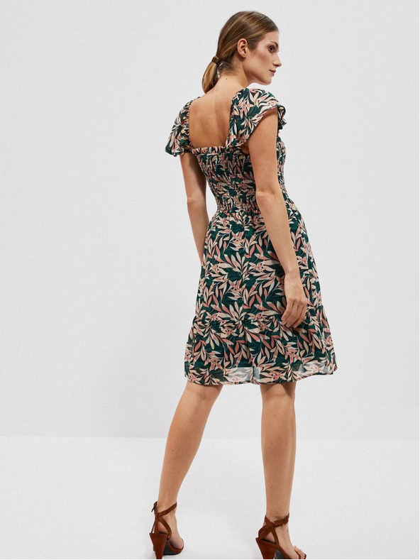 Moodo Dámské květované šaty Moodo