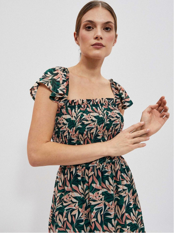 Moodo Dámské květované šaty Moodo