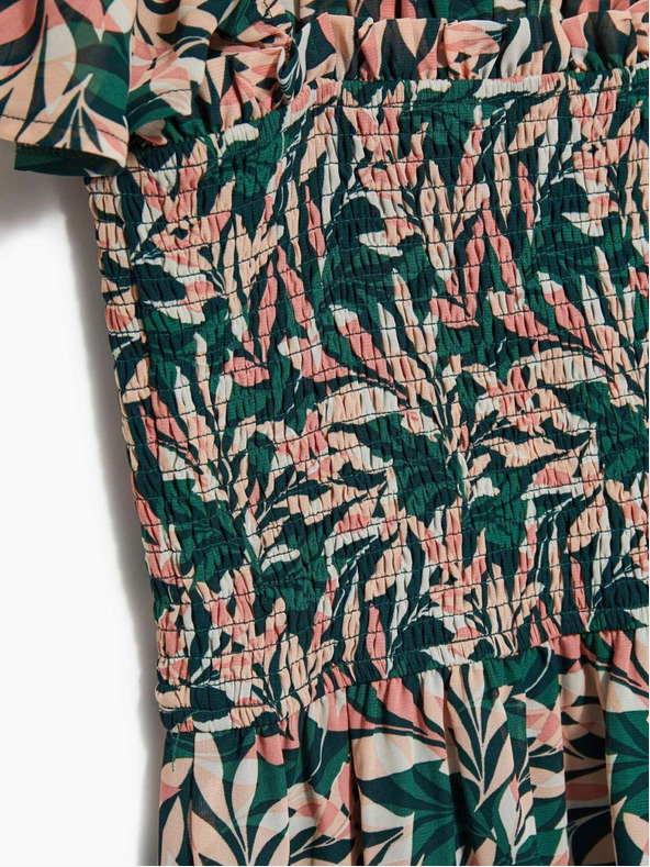 Moodo Dámské květované šaty Moodo