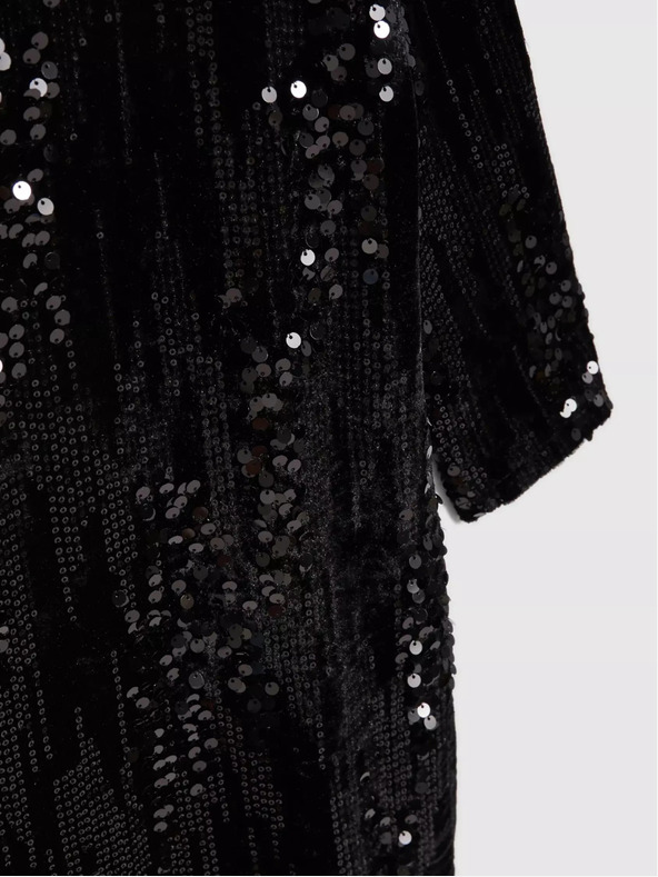 Moodo Dámské společenské šaty s flitry Moodo