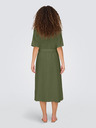 Jacqueline de Yong Khaki dámské košilové šaty JDY