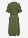 Jacqueline de Yong Khaki dámské košilové šaty JDY