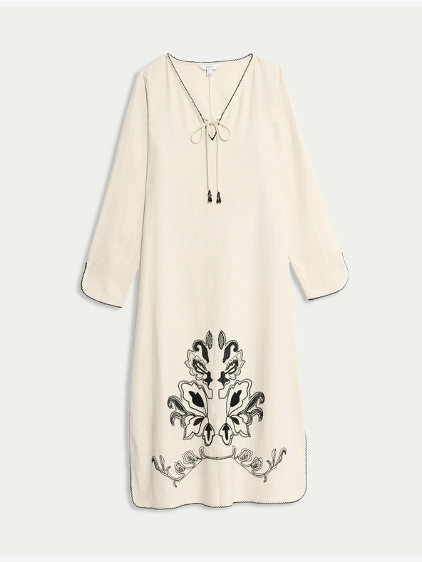 Marks & Spencer smetanová Šaty