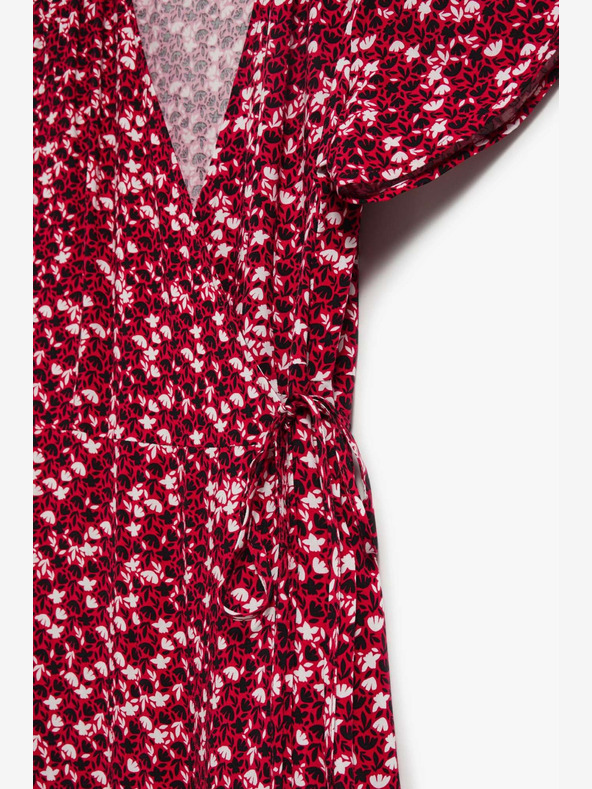 Moodo Tmavě růžové maxi šaty Moodo