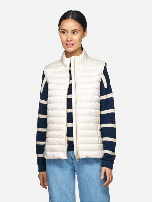 Geox Krémová dámská vesta Geox Jaysen