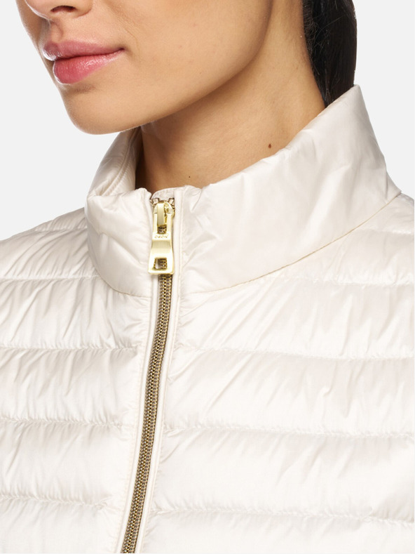 Geox Krémová dámská vesta Geox Jaysen