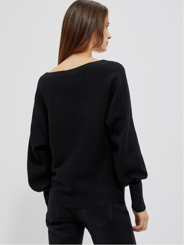 Moodo Černý dámský svetr Moodo