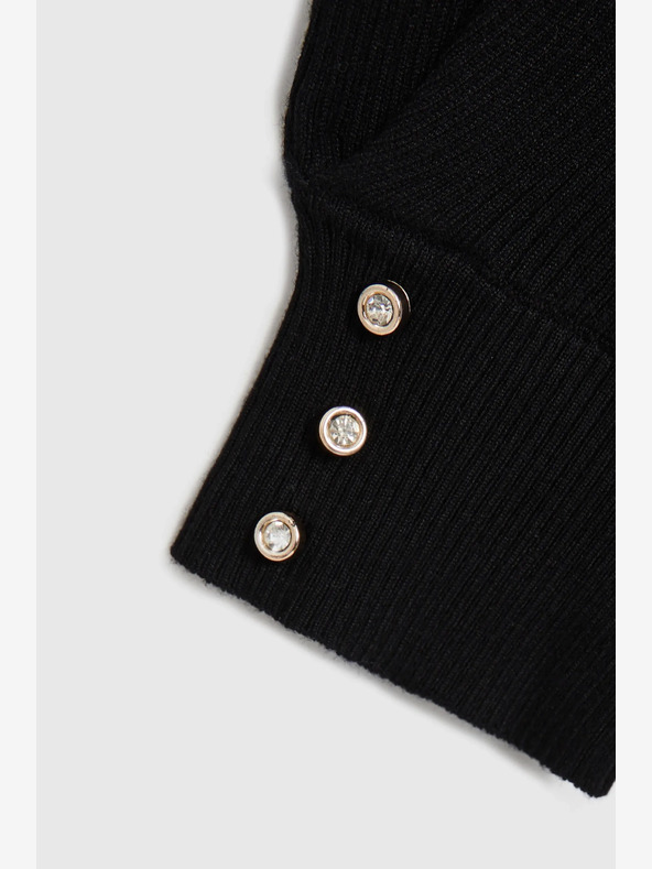 Moodo Černý dámský svetr Moodo