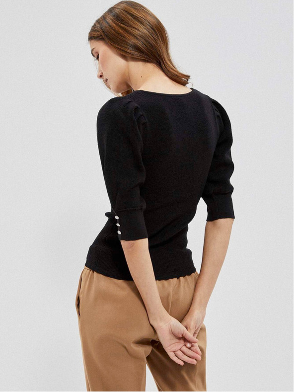 Moodo Černý dámský svetr Moodo