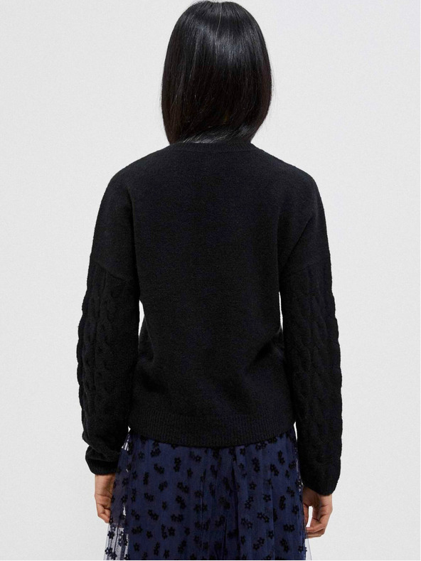 Moodo Černý dámský svetr Moodo