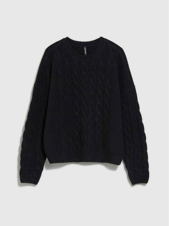 Moodo Černý dámský svetr Moodo