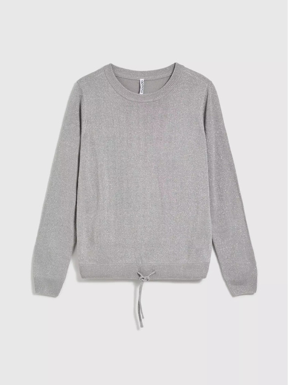 Moodo Dámský svetr s výstřihem do V Moodo