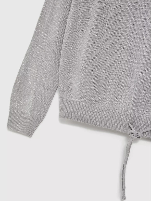 Moodo Dámský svetr s výstřihem do V Moodo