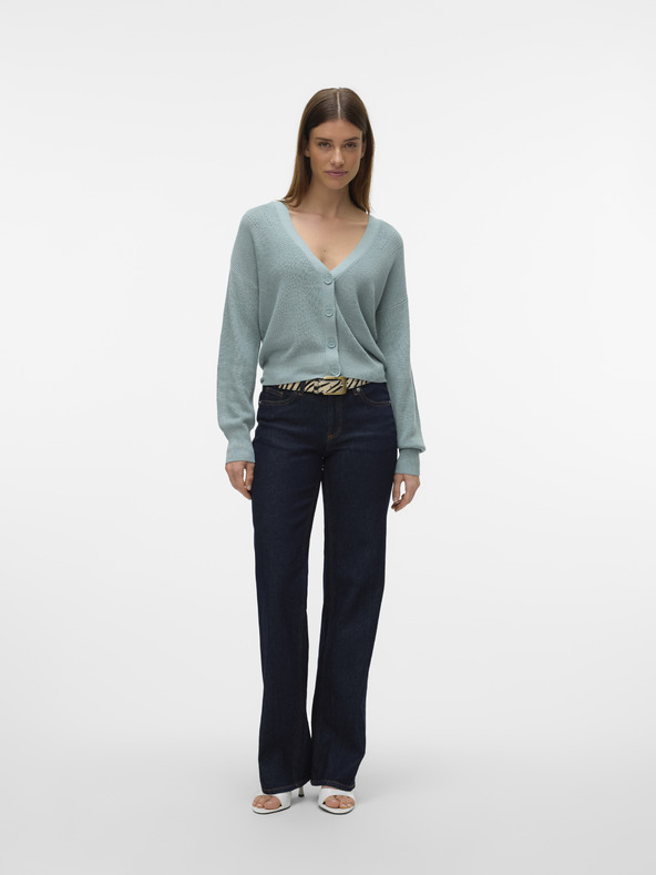 Vero Moda Modrý dámský kardigan Vero Moda