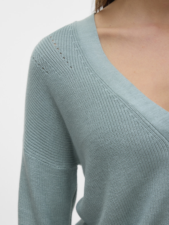 Vero Moda Modrý dámský kardigan Vero Moda
