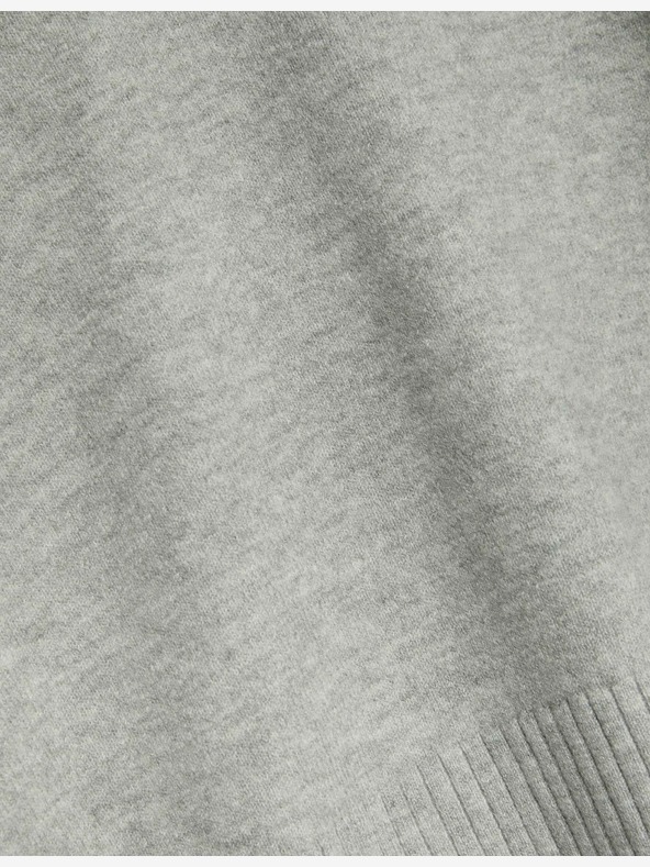 Marks & Spencer Uvolněný pletený svetr s výstřihem do V ze vzdušné příze Marks & Spencer šedá