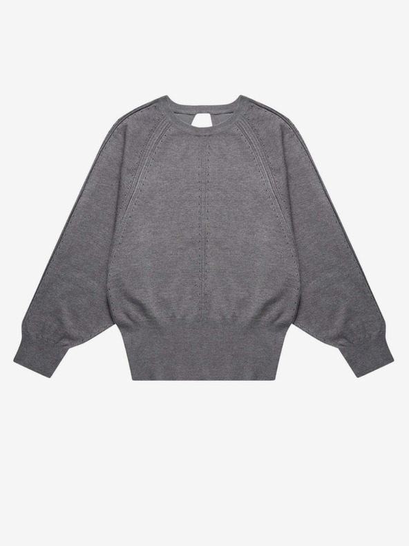 Moodo Šedý dámský svetr Moodo