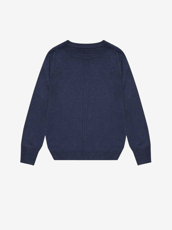 Moodo Tmavě modrý dámský svetr Moodo