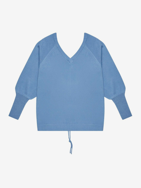 Moodo Modrý dámský svetr Moodo