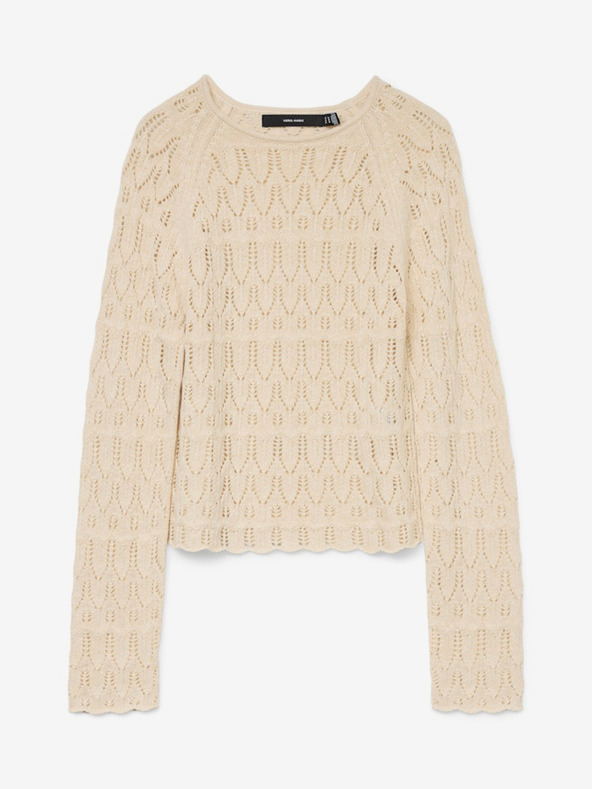 Vero Moda Béžový dámský svetr Vero Moda
