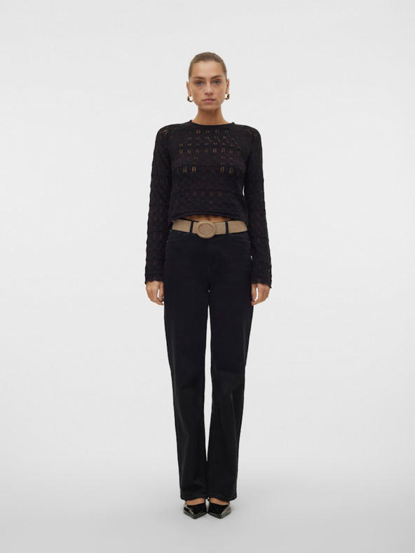 Vero Moda Černý dámský svetr Vero Moda