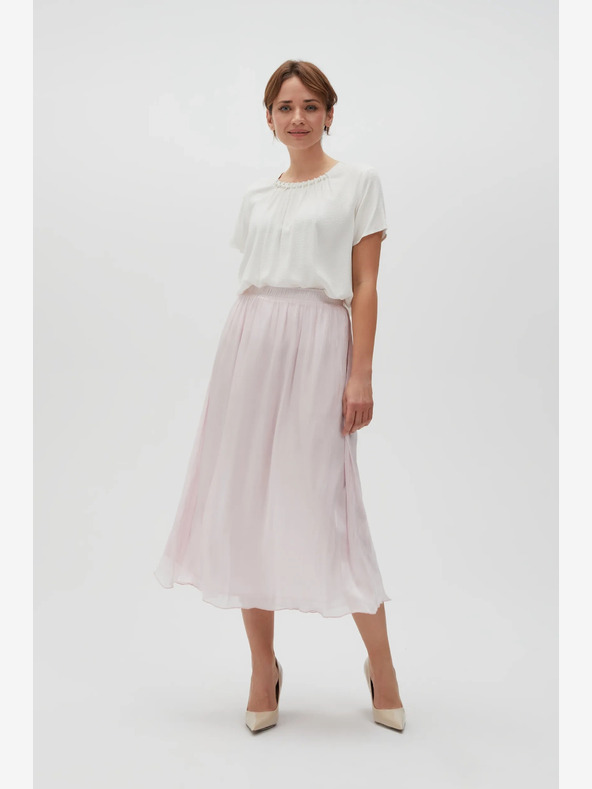 Moodo Světle růžová dámská sukně Moodo