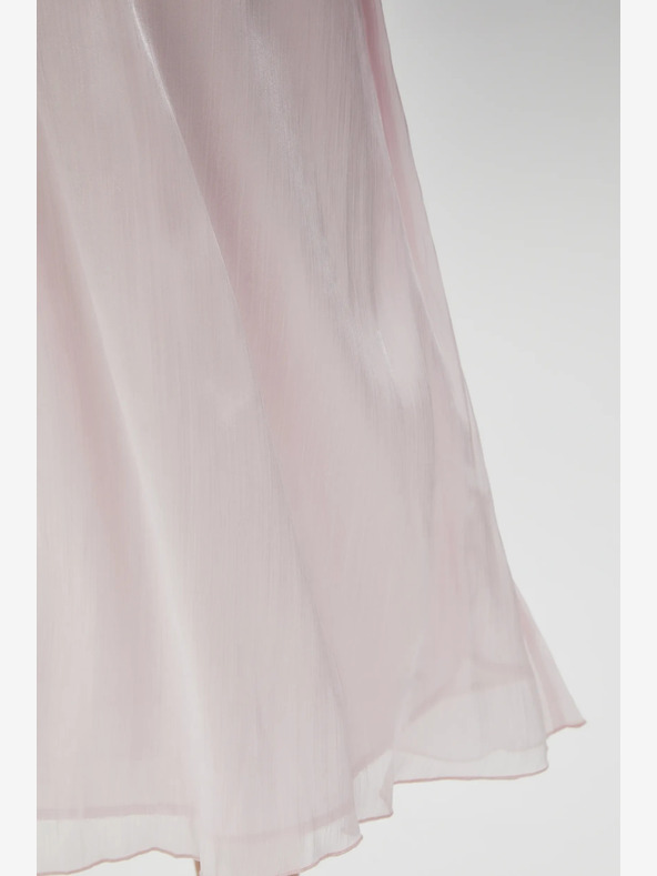 Moodo Světle růžová dámská sukně Moodo