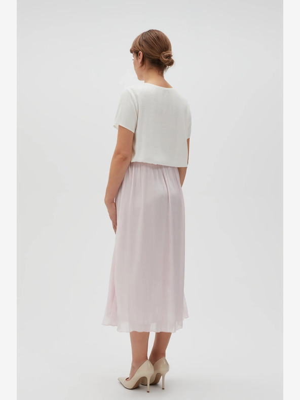 Moodo Světle růžová dámská sukně Moodo