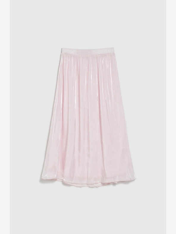 Moodo Světle růžová dámská sukně Moodo