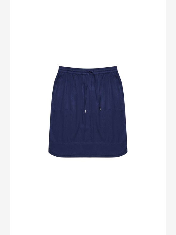 Moodo Tmavě modrá dámská sukně Moodo