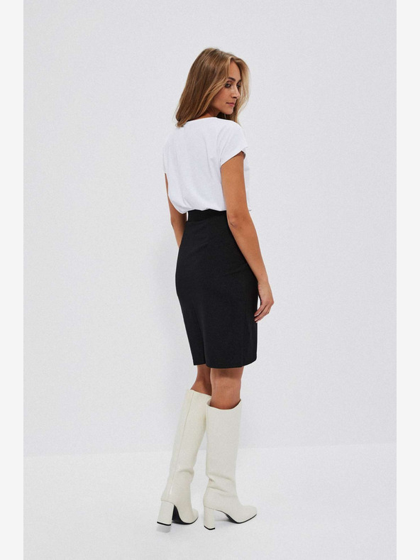 Moodo Černá dámská sukně Moodo