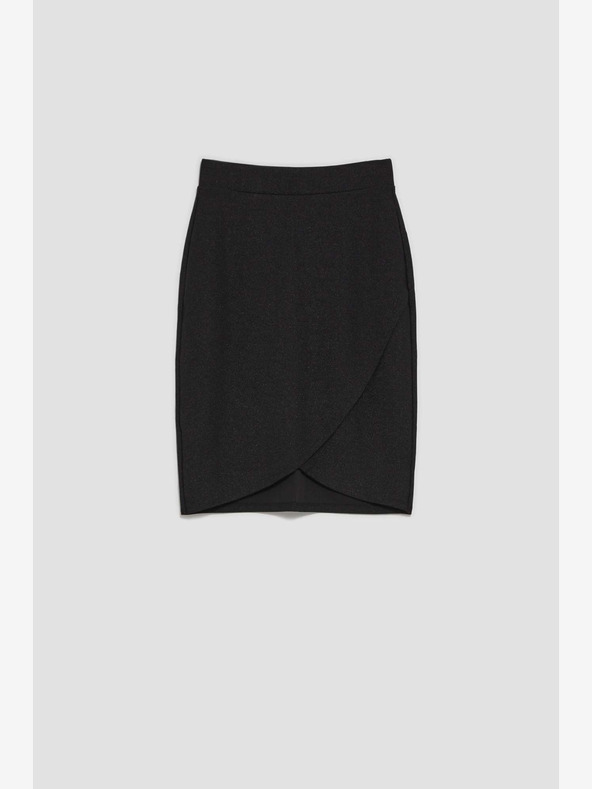 Moodo Černá dámská sukně Moodo