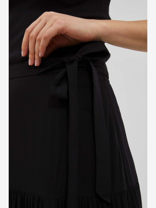 Moodo Černá dámská sukně Moodo