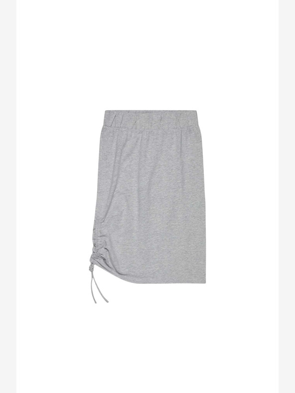 Moodo Světle šedá dámská sukně Moodo