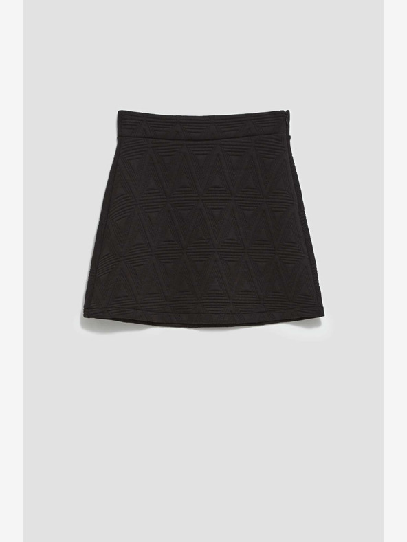 Moodo Černá dámská sukně Moodo