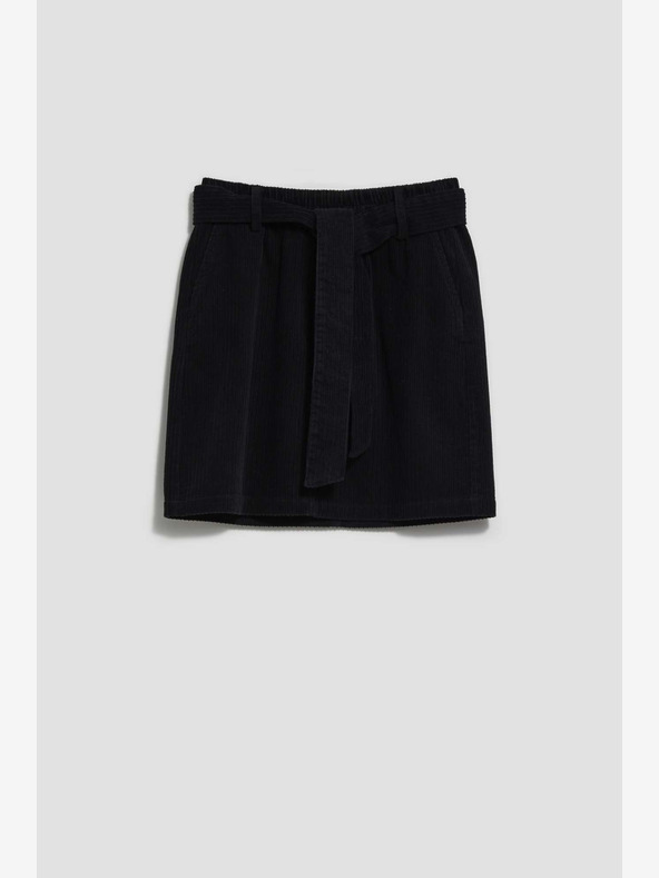 Moodo Černá dámská sukně Moodo