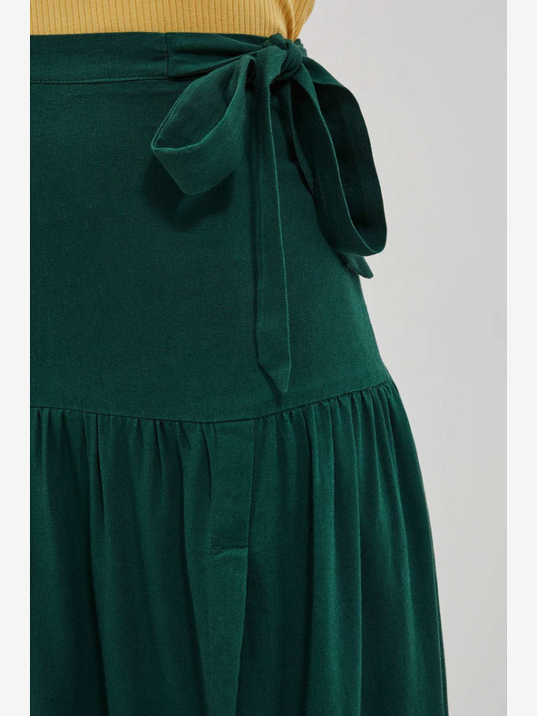 Moodo Zelená dámská sukně Moodo