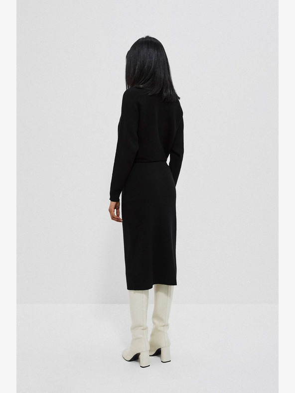 Moodo Černá dámská sukně Moodo