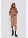 Moodo Hnědá dámská sukně Moodo