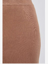 Moodo Hnědá dámská sukně Moodo