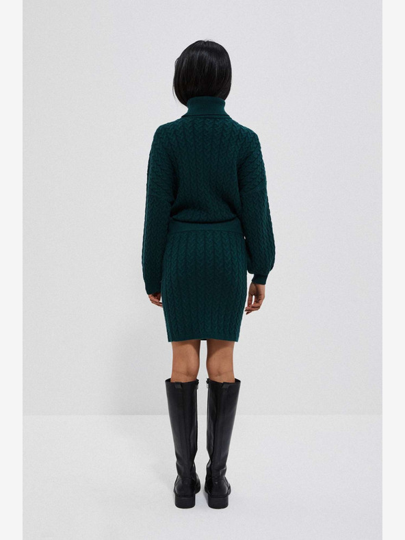 Moodo Zelená dámská sukně Moodo