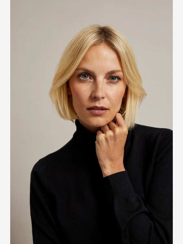 Moodo Černý dámský rolák Moodo