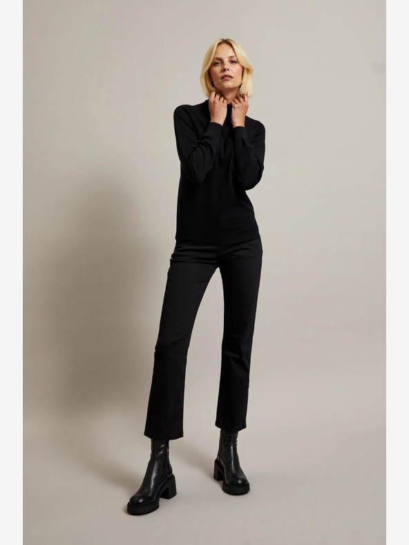 Moodo Černý dámský rolák Moodo