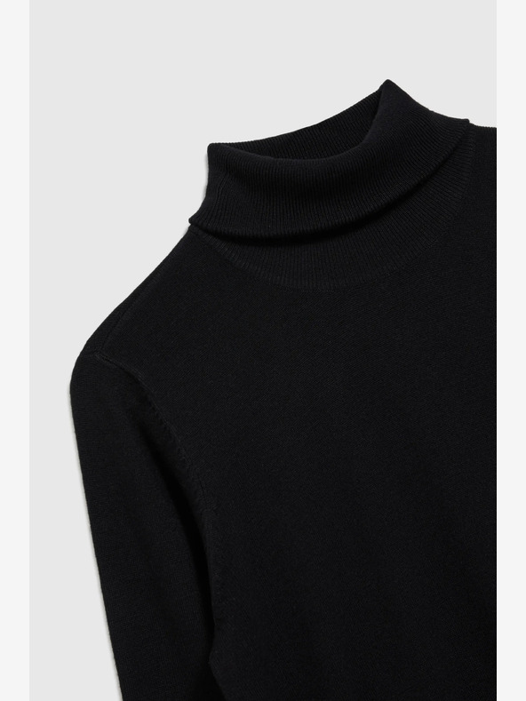 Moodo Černý dámský rolák Moodo