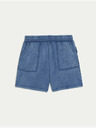 Marks & Spencer Šortky s přiznanými švy, z čisté bavlny Marks & Spencer modrá