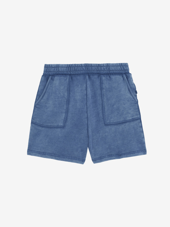 Marks & Spencer Šortky s přiznanými švy, z čisté bavlny Marks & Spencer modrá