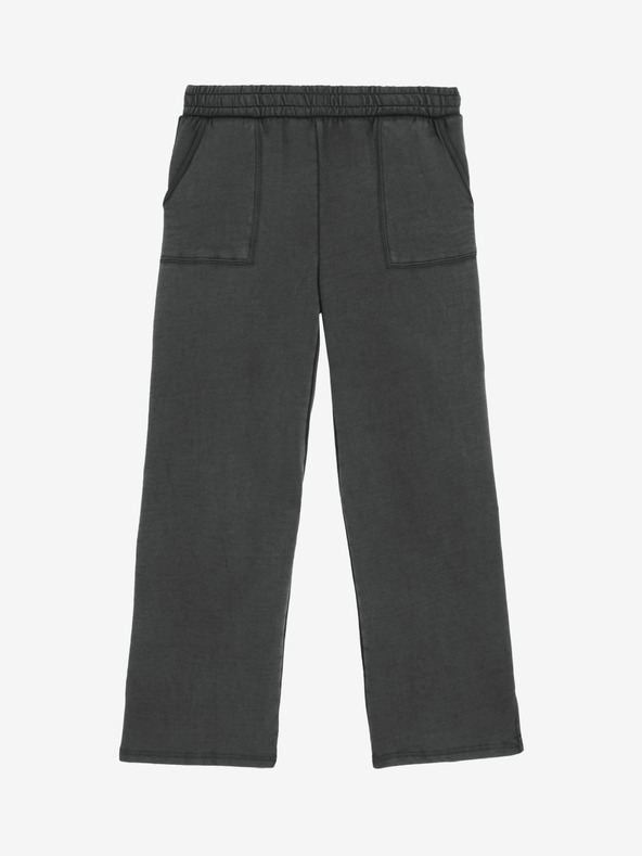 Marks & Spencer Domácí tepláky s širokými nohavicemi, z čisté bavlny Marks & Spencer šedá