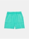 Marks & Spencer Šortky s přiznanými švy, z čisté bavlny Marks & Spencer zelená