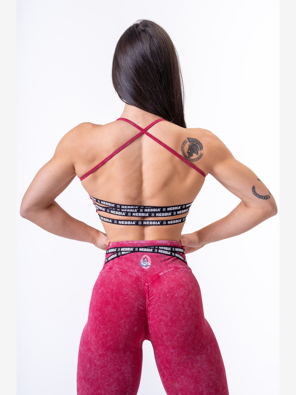 Nebbia Washed sportovní podprsenka LEGACY 779